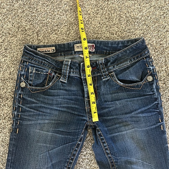 Mek jeans size 24 boot cut dark wash - Picture 4 of 5